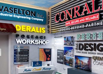 Most Popular Outdoor Signage Material Types for Commercial Use