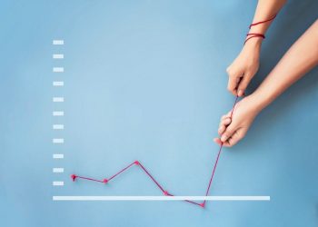 Conceptual hands pulling