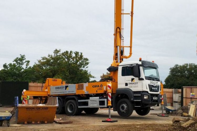 concrete-pump-hire uk