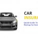 Buying Car Insurance Online