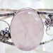Rose quartz jewelry