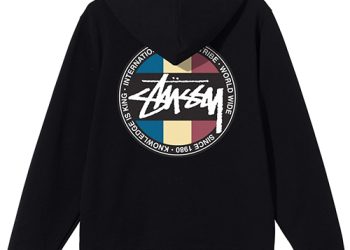 STUSSY SPORT APPLIQUE CREW