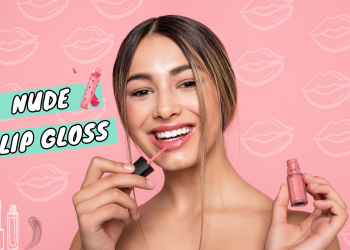 nude lip gloss