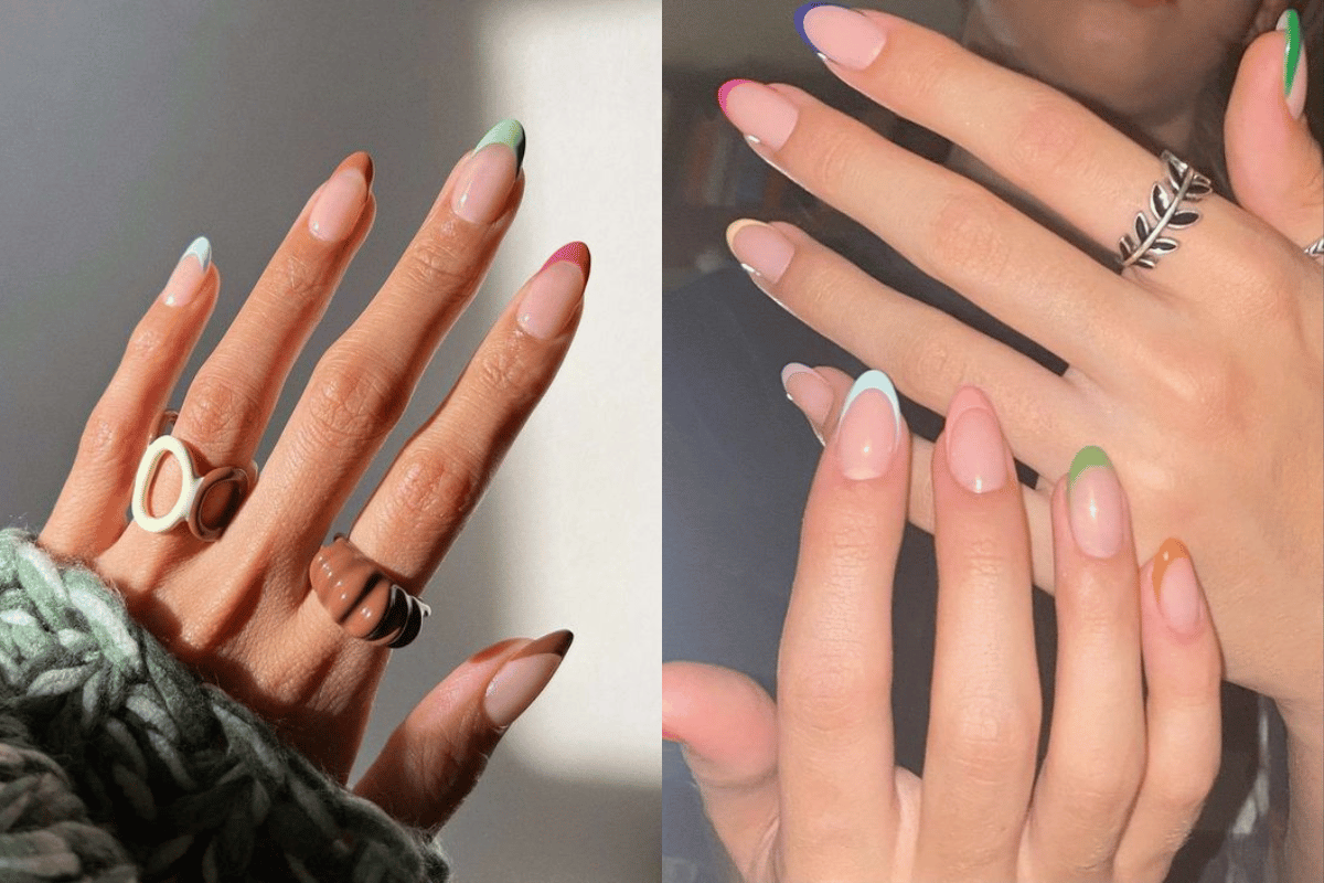 French tip nails