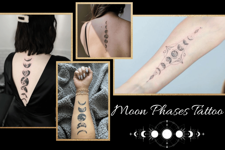 Moon Phases Tattoo