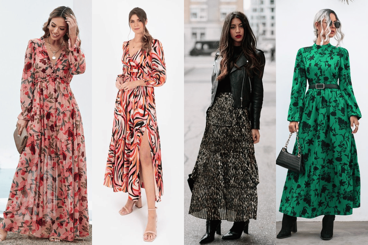 Styling Tips For Long Sleeve Maxi Dresses