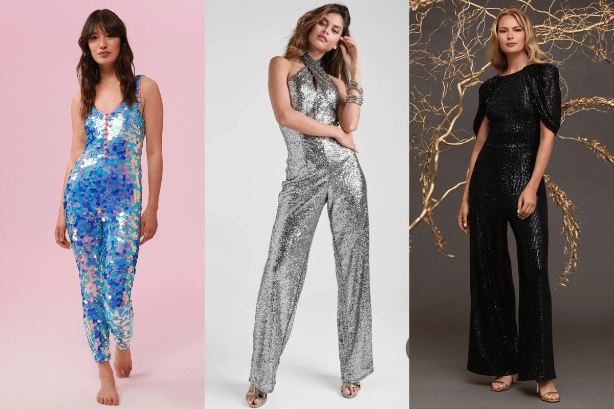 Sequin Jumpsuit 