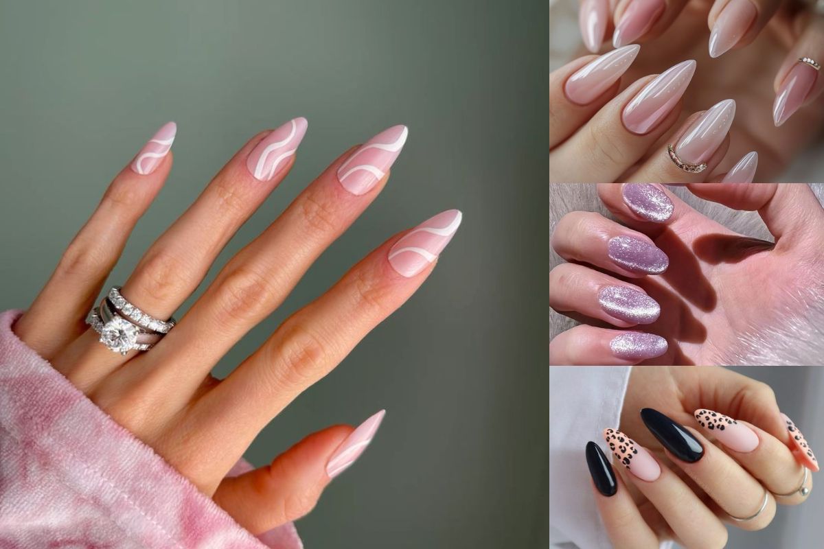 almond shape nail ideas