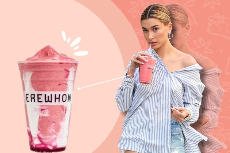 hailey bieber smoothie recipe