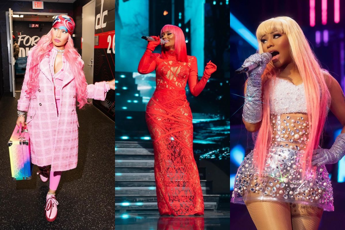 The Evolution of Her Pink Hair